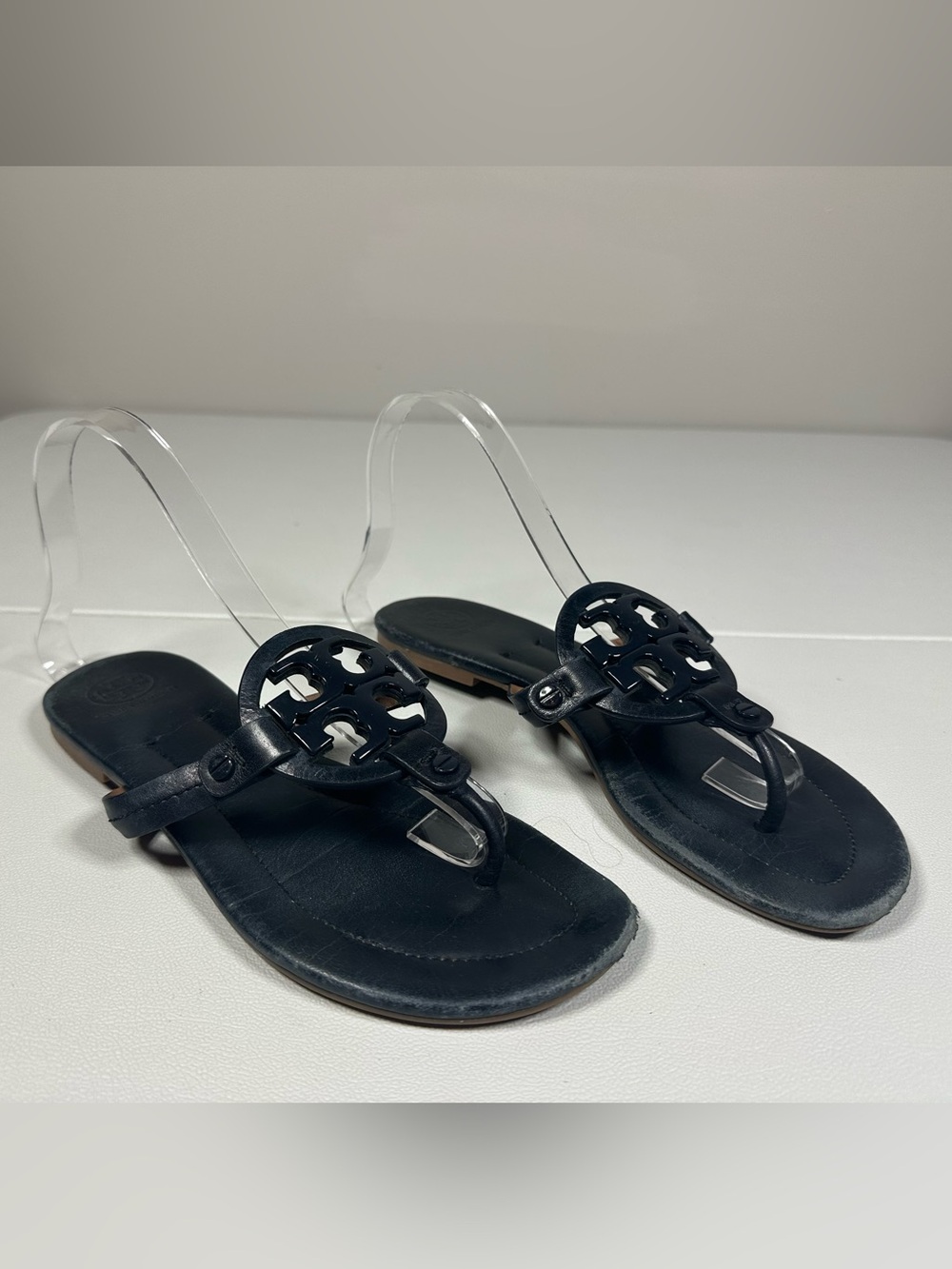 Tory Burch Miller Leather Sandals - Picture 2 of 13